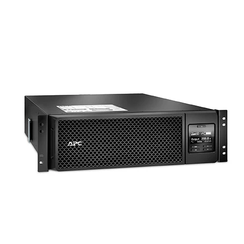 APC SRT5KRMXLT uninterruptible power supply (UPS) Double-conversion (Online) 4.25 kVA 4250 W 4 AC outlet(s)